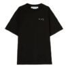 Off-White Men’ s SS22 Back Caravaggio Short Sleeve Loose Fit Black T-Shirt