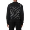 Off-White Men’ s SS22 Back Logo Printing Round Neck Long Sleeves Black