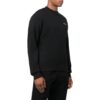 Off-White Men’ s SS22 Back Logo Printing Round Neck Long Sleeves Black
