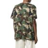 Off-White Men’ s SS22 Camouflage Pattern Round Neck Short Sleeve Version Green T-Shirt