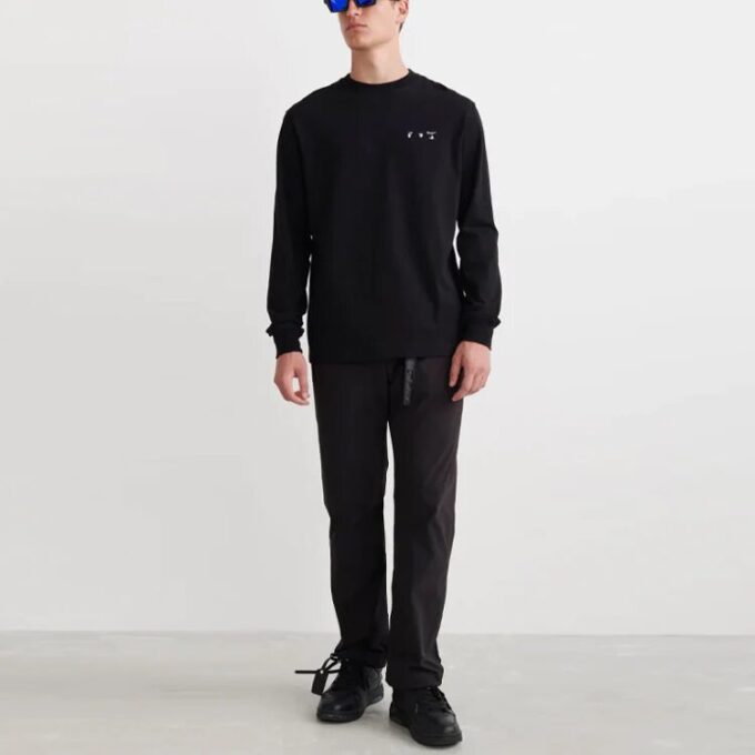 Off-White Men’ s SS22 Caravaggio Painting Round Neck Black