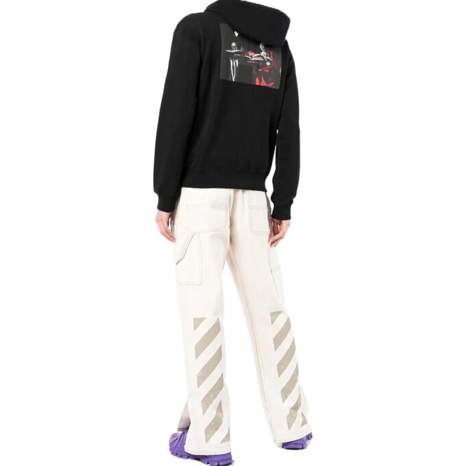 Off-White Men’ s SS22 Caravaggio Zipper Black