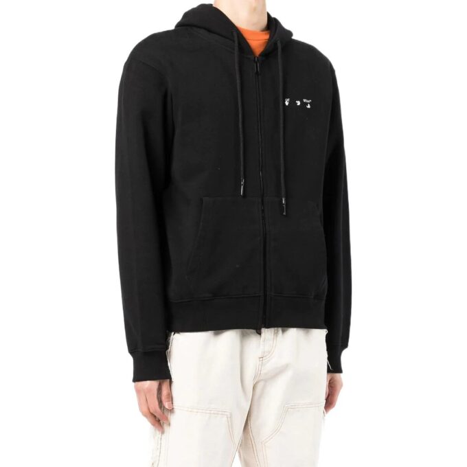 Off-White Men’ s SS22 Caravaggio Zipper Black