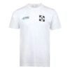 Off-White Men’ s SS22 Chest Classic Arrow Alphabet Printing Short Sleeve White T-Shirt