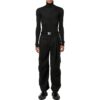 Off-White Men’ s SS22 Helvet Ribbed Slim Fit Wool Sweater Black