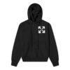 Off-White Men’ s SS22 Kangaroo Pocket Arrow Large Autumn Black