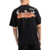 Off-White Men’ s SS22 Logo Alphabet Printing Short Sleeve Black T-Shirt
