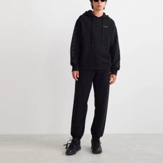 Off-White Men’ s SS22 Logo Loose Fit Black