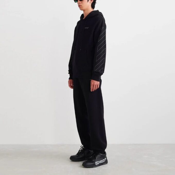 Off-White Men’ s SS22 Logo Loose Fit Black