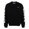 Off-White Men’ s SS22 Logo Printing Round Neck Black
