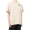Off-White Men’ s SS22 Logo Printing Short Sleeve Light Brown T-Shirt