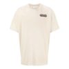 Off-White Men’ s SS22 Logo Printing Short Sleeve Loose Fit Light Brown T-Shirt