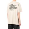 Off-White Men’ s SS22 Logo Printing Short Sleeve Loose Fit Light Brown T-Shirt