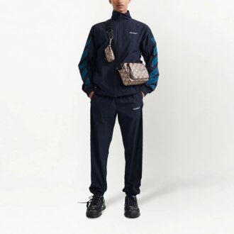 Off-White Men’ s SS22 Logo Stripe Printing Casual Sports Pants/Trousers/Joggers Navy Blue Off-White Men’ s SS22 Logo Stripe Printing Casual Sports Pants/Trousers/Joggers Navy Blue