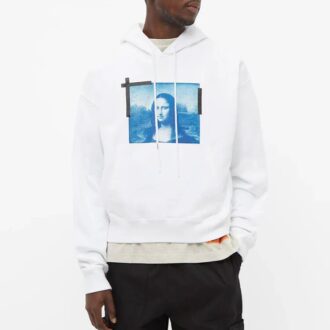Off-White Men’ s SS22 Mona Lisa Printing White Off-White Men’ s SS22 Mona Lisa Printing White