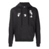 Off-White Men’ s SS22 Printing Hooded Long Sleeves Version Black
