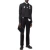 Off-White Men’ s SS22 Printing Hooded Long Sleeves Version Black