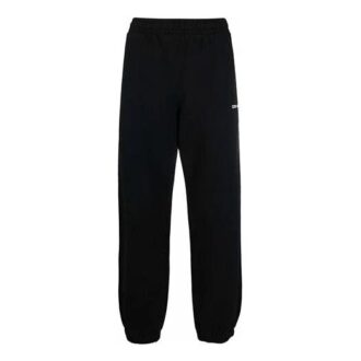 Off-White Men’ s SS22 Printing Straight Loose Casual Long Pants/Trousers Black Off-White Men’ s SS22 Printing Straight Loose Casual Long Pants/Trousers Black