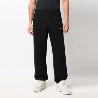 Off-White Men’ s SS22 Printing Straight Loose Casual Long Pants/Trousers Black Off-White Men’ s SS22 Printing Straight Loose Casual Long Pants/Trousers Black