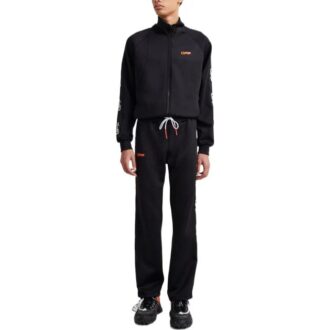 Off-White Men’ s SS22 Side Logo Lacing Straight Sports Pants/Trousers/Joggers Ordinary Version Black Off-White Men’ s SS22 Side Logo Lacing Straight Sports Pants/Trousers/Joggers Ordinary Version Black