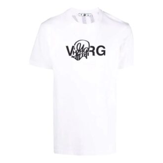 Off-White Men’ s SS22 Solid Color Alphabet Printing Round Neck Short Sleeve Version White T-Shirt Off-White Men’ s SS22 Solid Color Alphabet Printing Round Neck Short Sleeve Version White T-Shirt