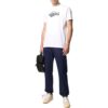 Off-White Men’ s SS22 Solid Color Alphabet Printing Round Neck Short Sleeve Version White T-Shirt