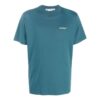 Off-White Men’ s SS22 Solid Color Arrow Logo Printing Short Sleeve Version Blue T-Shirt