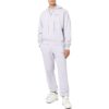 Off-White Men’ s SS22 Solid Color Arrow Pattern Printing Hooded Long Sleeves Version Light Purple
