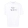 Off-White Men’ s SS22 Solid Color Arrow Pattern Short Sleeve White T-Shirt