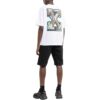 Off-White Men’ s SS22 Solid Color Arrow Pattern Short Sleeve White T-Shirt