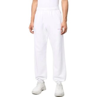 Off-White Men’ s SS22 Solid Color Arrow Pattern Sports Pants/Trousers/Joggers Loose Fit White Off-White Men’ s SS22 Solid Color Arrow Pattern Sports Pants/Trousers/Joggers Loose Fit White