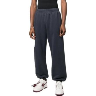 Off-White Men’ s SS22 Solid Color Bundle Feet Cotton Casual Pants/Trousers Autumn Blue Off-White Men’ s SS22 Solid Color Bundle Feet Cotton Casual Pants/Trousers Autumn Blue