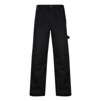 Off-White Men’ s SS22 Solid Color Cargo Straight-Leg Casual Pants/Trousers Black Off-White Men’ s SS22 Solid Color Cargo Straight-Leg Casual Pants/Trousers Black