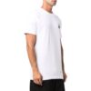 Off-White Men’ s SS22 Solid Color Chest Logo Printing Short Sleeve Version White T-Shirt