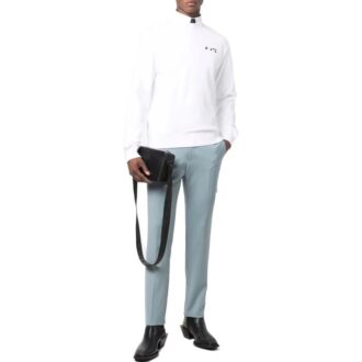 Off-White Men’ s SS22 Solid Color Logo Printing Round Neck Version White Off-White Men’ s SS22 Solid Color Logo Printing Round Neck Version White