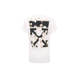 Off-White Virgil Abloh cotton fitted tee White