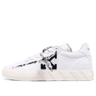 Off-White Vulc Eco Canvas Low Sneaker “White Black”