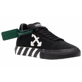 Off-White Vulc Low Canvas Sneaker “Black White”