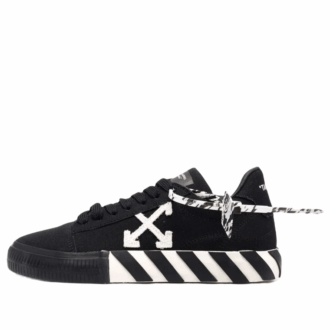 Off-White Vulcanized low-top Sneakers “White Black “