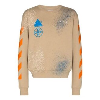 Off-White x Browns 50 Crossover SS21 Micro Mark Round Neck Ordinary Version Khaki Off-White x Browns 50 Crossover SS21 Micro Mark Round Neck Ordinary Version Khaki