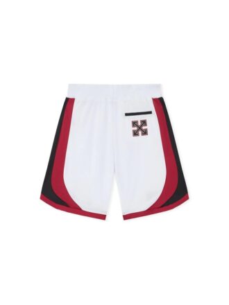 Off-White x c/o AC Milan Arrow Tech Shorts “White Red” Off-White x c/o AC Milan Arrow Tech Shorts “White Red”