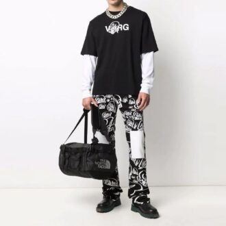 Off-White x Katsu Crossover SS21 Alphabet Printing Long Sleeves Ordinary Version Black Off-White x Katsu Crossover SS21 Alphabet Printing Long Sleeves Ordinary Version Black