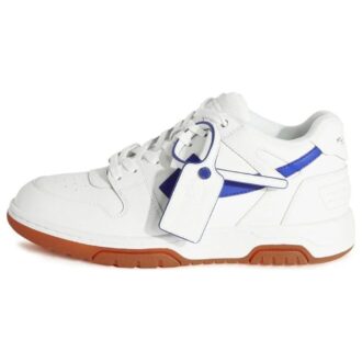Out Of Office Low-Top Sneakers “White Blue Brown”