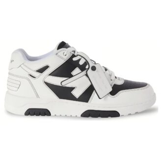 Out Of Office OOO Low Tops “Black White”