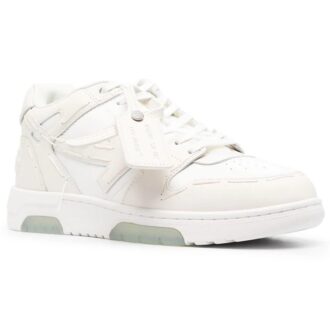 Out Of Office Sartorial Stitching Sneaker “White”