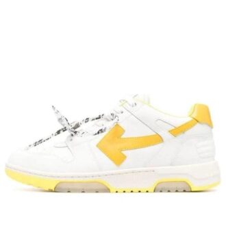 Out Of Office Sneakers Leisure Shoes White/Yellow