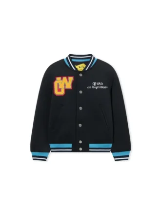 OW Patch Varsity Jacket