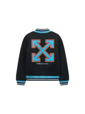 OW Patch Varsity Jacket