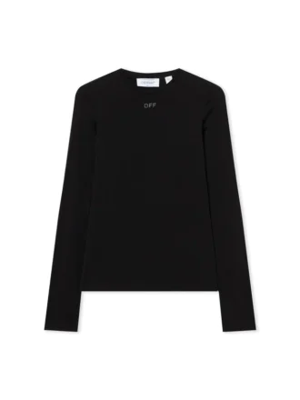 OW X Swarovski Second Skin Crewneck