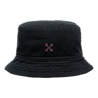 Pink Arrow Fisherman’ s hat Black